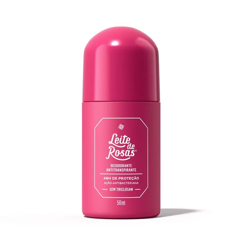 Desodorante Roll-On Leite de Rosas 50ml