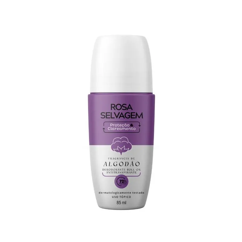 Desodorante Rosa Selvagem Cuidado Algodao 85ml