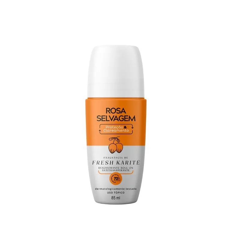Desodorante Rosa Selvagem Protecao Fresh Karite 85ml