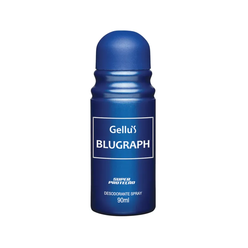Desodorante Spray Gellus 90ml – Blue Graphic