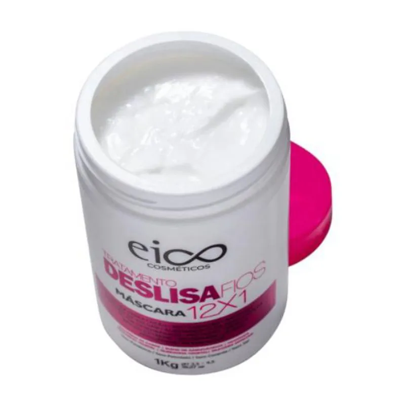 Eico - Deslisa Fios Reparação Antifrizz - Máscara Capilar - 1kg
