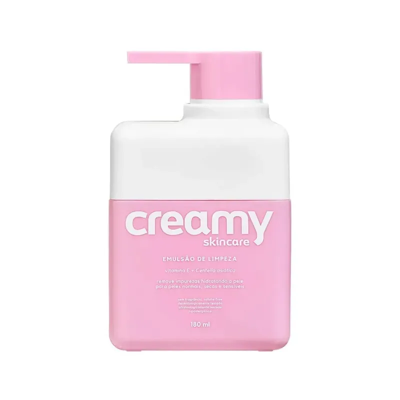 Emulsão De Limpeza Facial Creamy Skincare 200ml