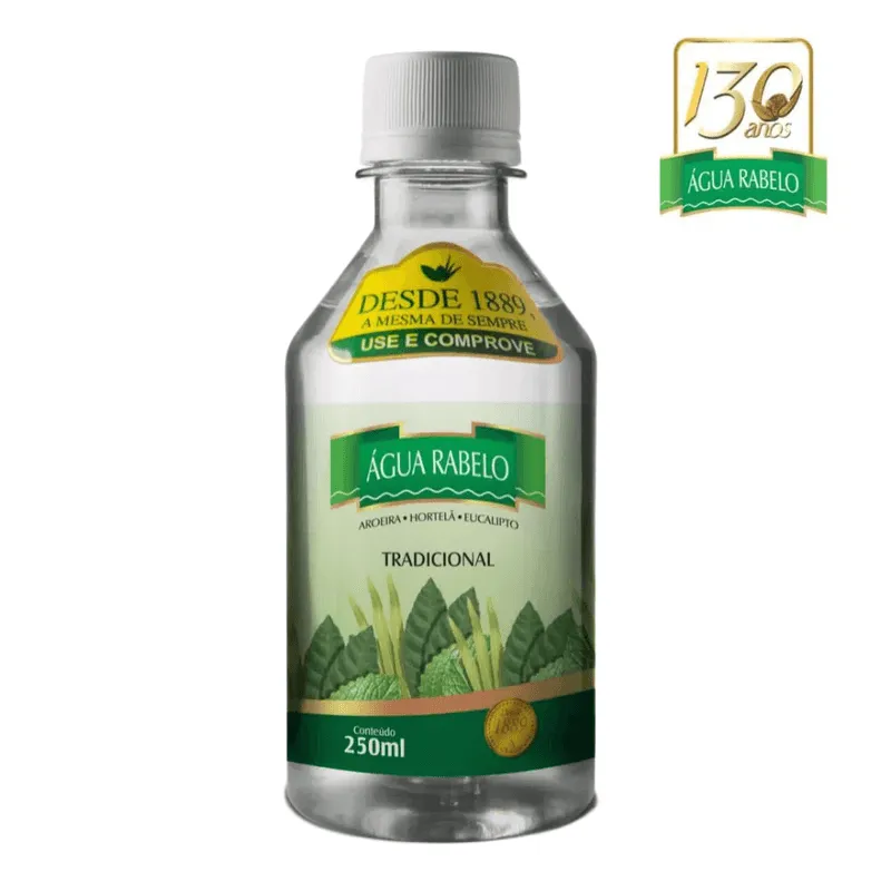 Enxaguante Bucal Água Rabelo Sabor Tradicional 250ml