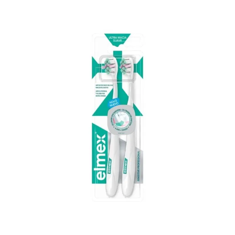 Escova Dental Elmex Sensitive 2 Unidades
