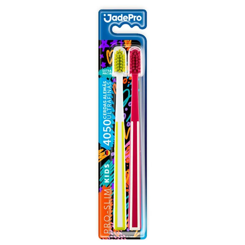 Escova Dental Infantil Pro-Slim Kids 4050 Extramacia JadePro