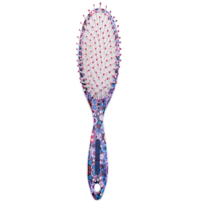 Escova de Cabelo Marco Boni 7717TW Print Wave Oval Estampada 1 Unidade