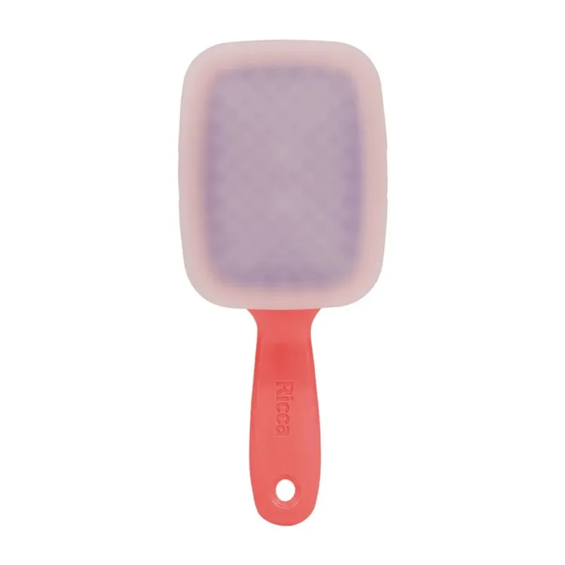Escova de Cabelo Ricca Flex Go Mini Coral
