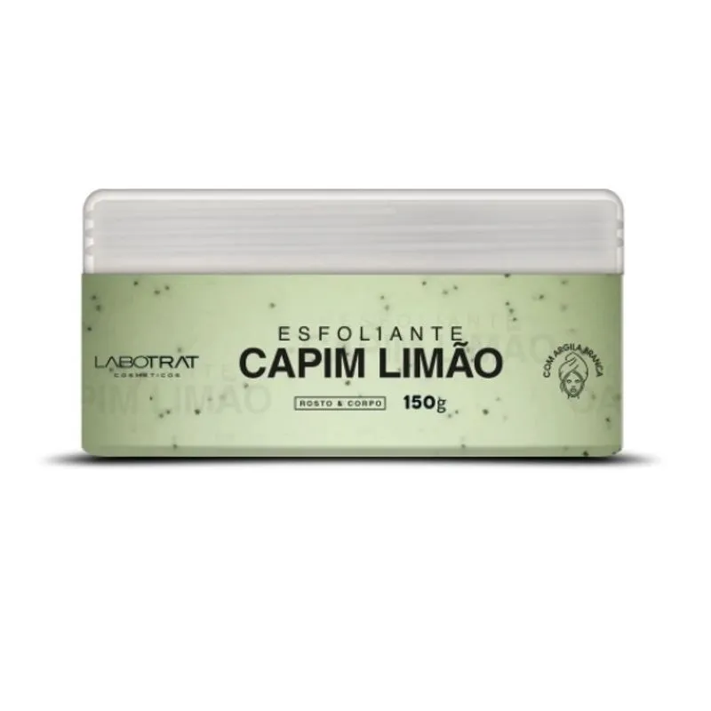 Esfoliante Corpo e Rosto Capim Limão 150g Labotrat