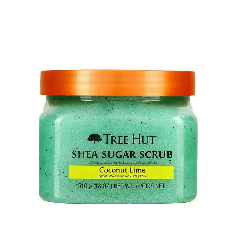 Esfoliante Corporal Coconut Lime Tree Hut 510g