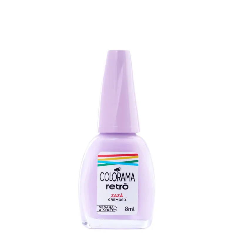 Esmalte Colorama Cremoso Zazá Retrô Frasco 8ml