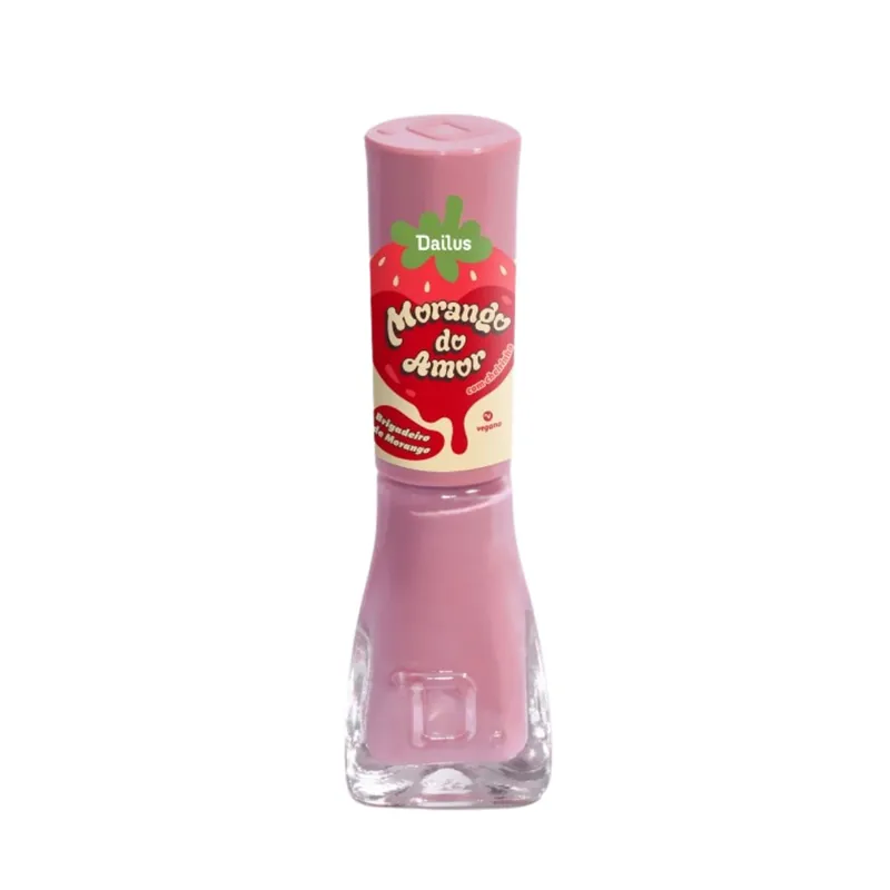 Esmalte Dailus Morango Do Amor Brigadeiro De Morango 8ml