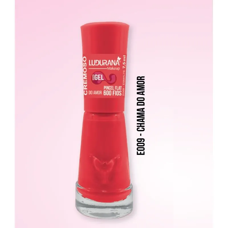 Esmalte Ludurana 600 Fios 7,5ml Chama Do Amor