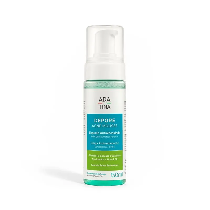 Espuma de Limpeza Facial Ada Tina Depore Acne Mousse 150ml