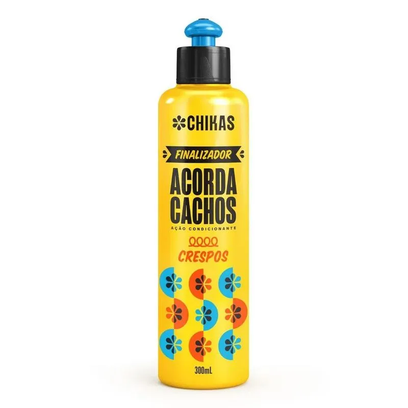 Finalizador Acorda Cachos Crespos Chikas 300ml