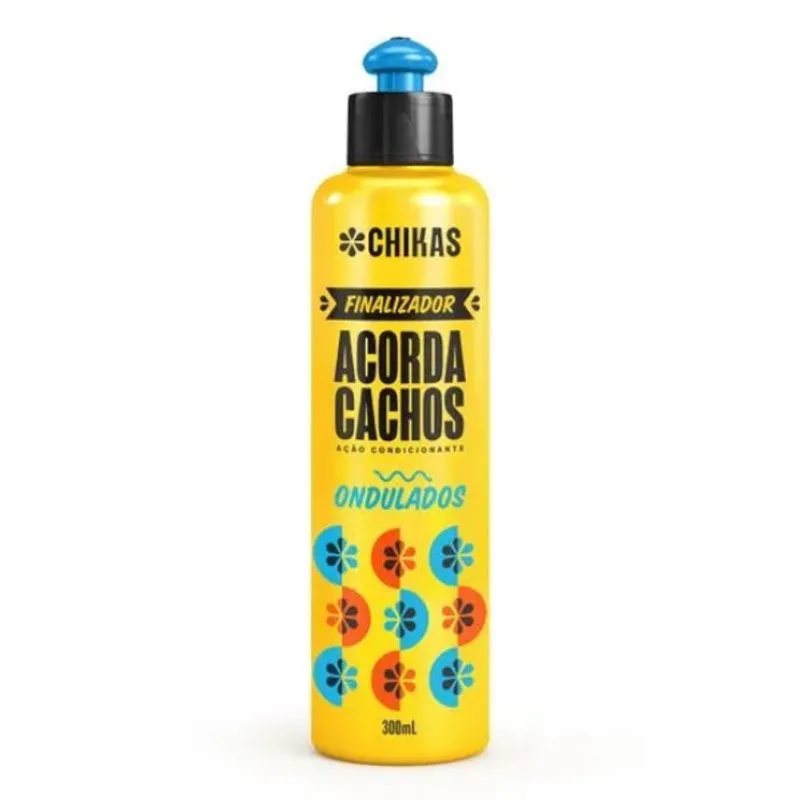 Finalizador Acorda Cachos Ondulados Chikas 300ml