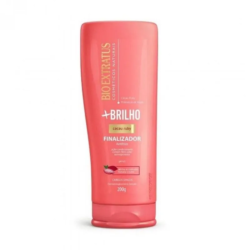 Finalizador Bio Extratus Mais Brilho Cacau Ruby - 200g