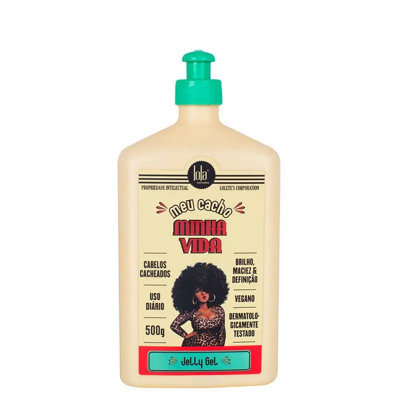 Finalizador Jelly Gel Lola Cosmetics Meu Cacho Minha Vida 500 g