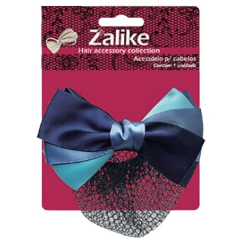 Fivela para Cabelo Zalike com Rede e Laço Simples - Ref. 245