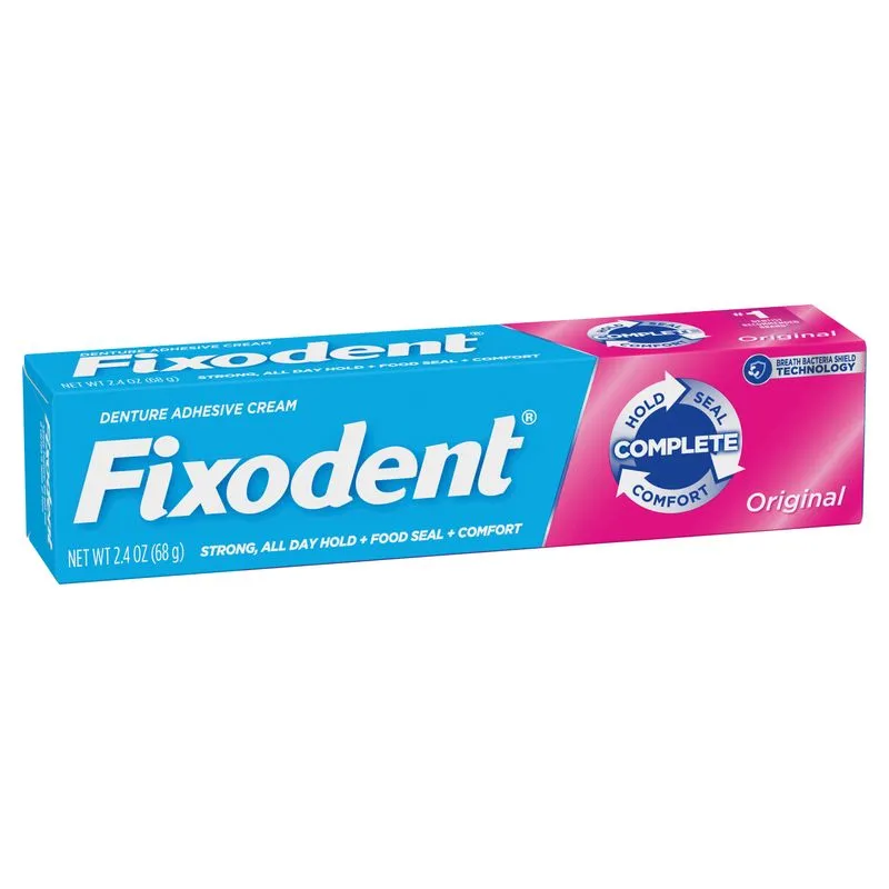 Fixador de Prótese Fixodent Complete Sabor Original Creme 68g