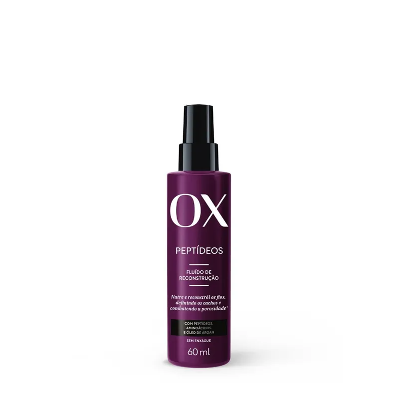 Finalizador Capilar OX Peptídeos para Crespos e Cacheados 60ml