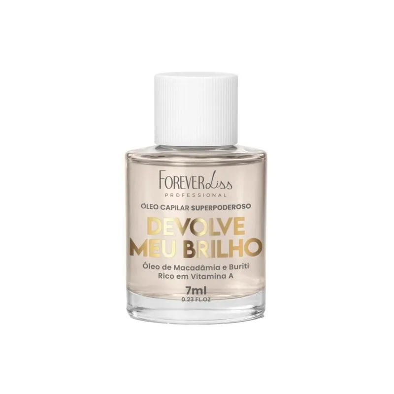 Forever Liss - Óleo Capilar Devolve Meu Brilho - 7ml