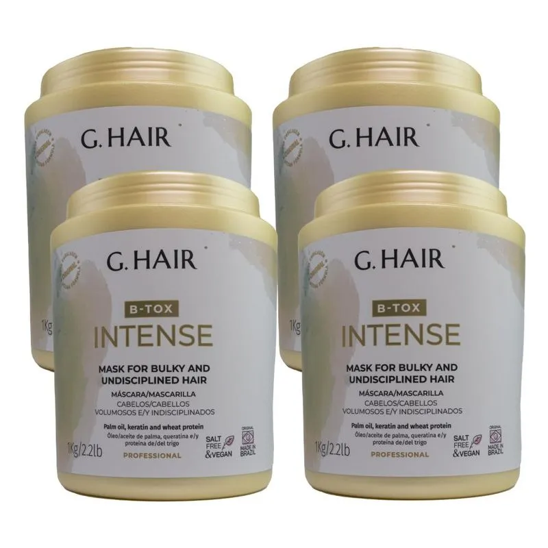 G.Hair BTX Intense Kit 4 – Máscara – 1?kg