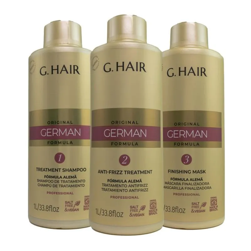 G.Hair Escova Progressiva Alema (3 x 1000ml)