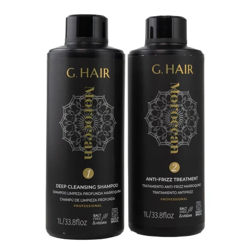 G.Hair Escova Progressiva Marroquina (2 x 1L)