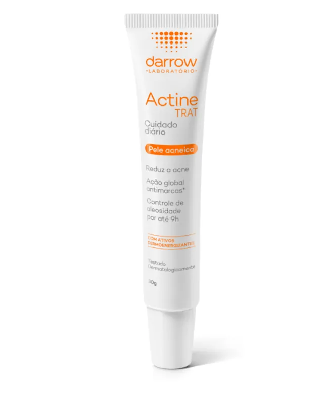 Gel Facial Actine Trat Antiacne Cuidado Diário 30g
