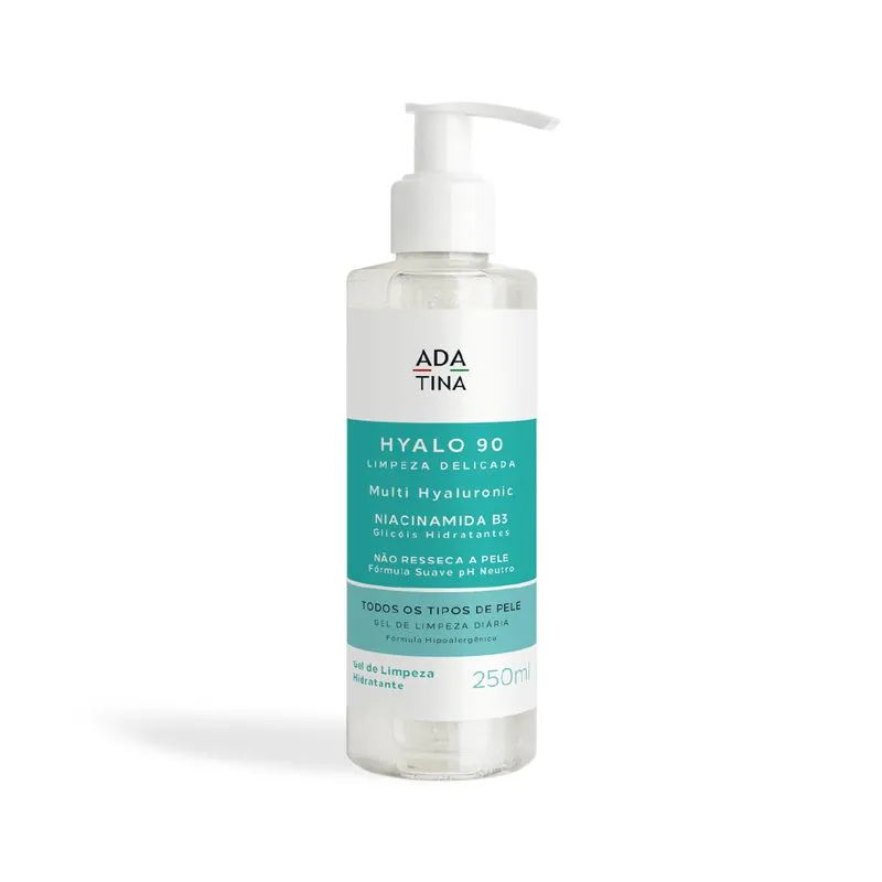 Gel de Limpeza Hidratante Extrassuave Hyalo 90 Niacinamida 250ml