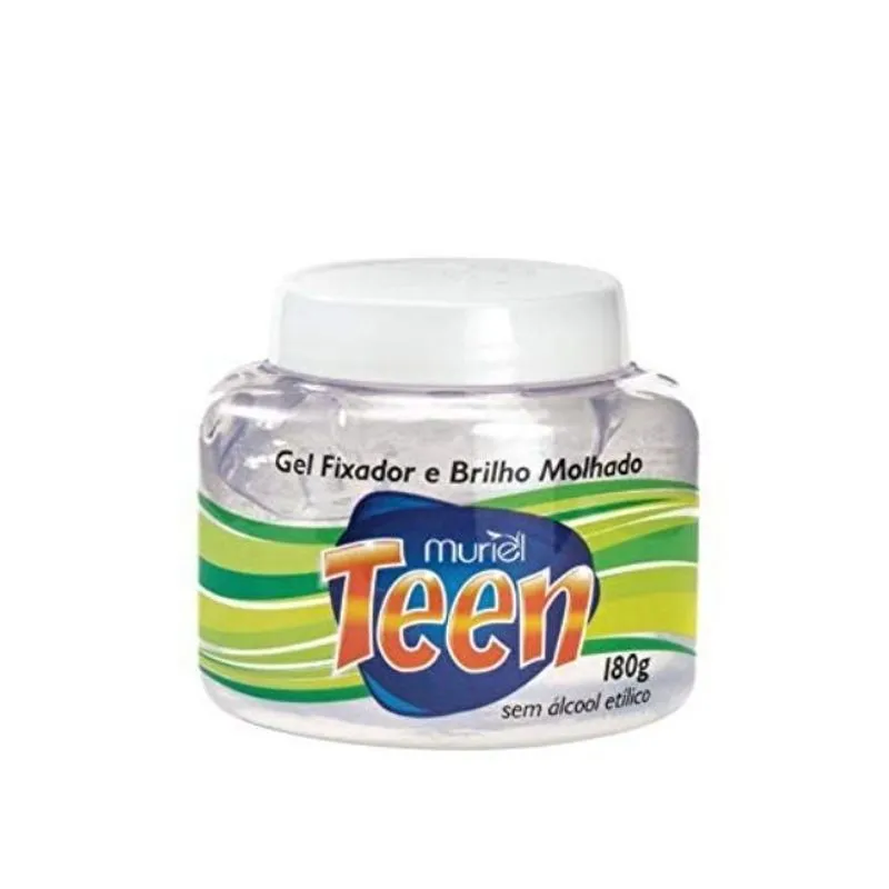 Gel Fixador Muriel Teen - 180g Transparente