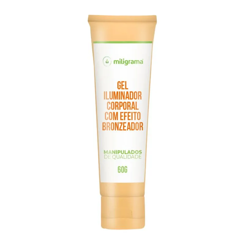Gel Iluminador Corporal com Efeito Bronzeador - 60g