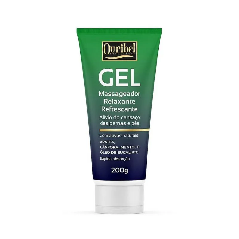 Gel Massageador Relaxante Ouribel 200g