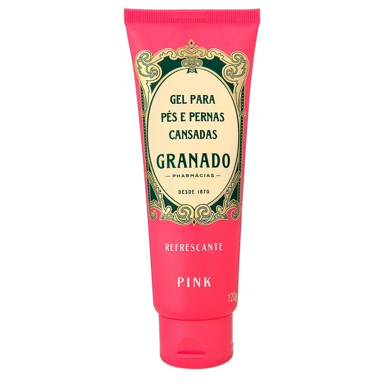 Gel para Pés e Pernas Cansadas Granado Pink 120g