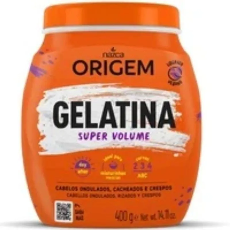 Gelatina Capilar Origem Super Volume - 400g