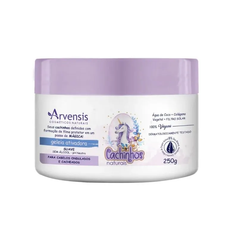 Geleia Ativadora Suave Cachinhos Naturais 250g Arvensis