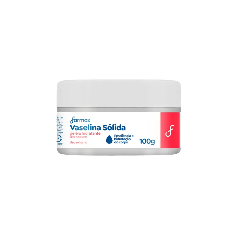 Geleia Hidratante de Vaselina Farmax 100g