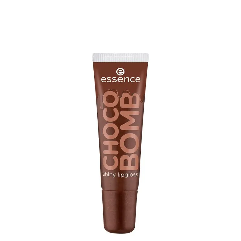 Gloss Labial Líquido Cintilante Essence Juicy Bomb Choco 10ml