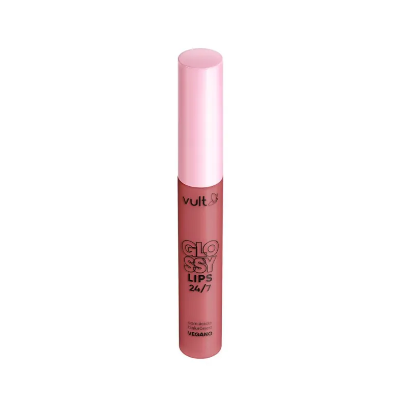 Gloss Labial Vult Glossy Lips 24/7 Rosado 5,2ml
