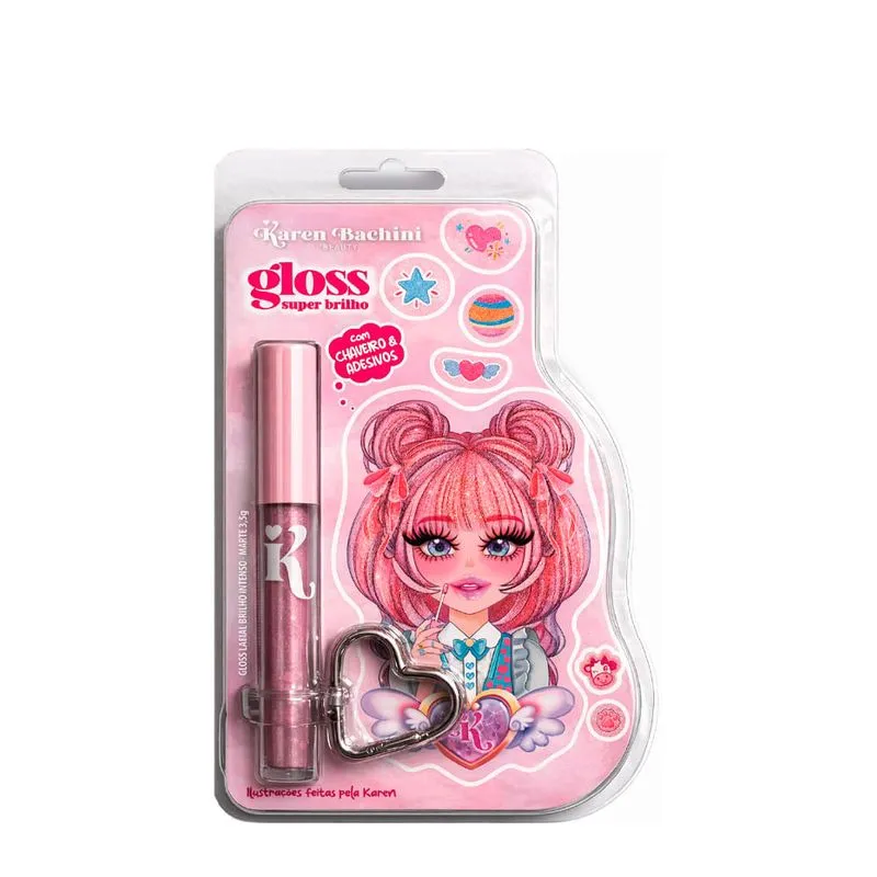 Gloss Marte Karen Bachini Beauty Brilho Intenso 3,5g