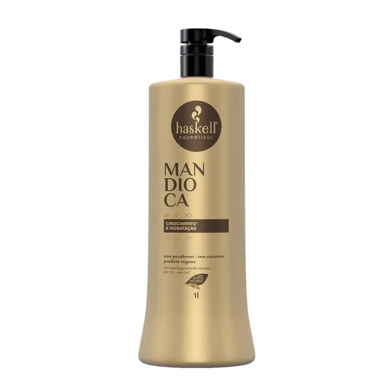 Haskell - Shampoo Mandioca Força e Crescimento 1000ml
