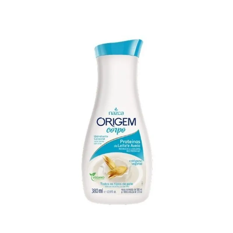 Hidratante Origem 380ml Proteína de Aveia
