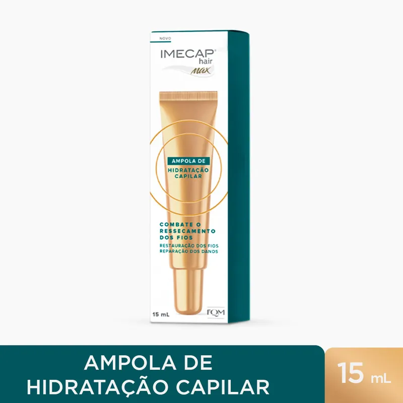 Imecap Hair Max Antiquebra e Reparação Ampola 15ml