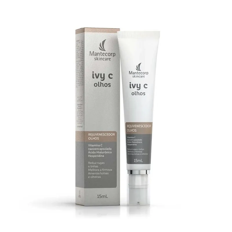 Creme Anti-Idade Para Área Dos Olhos Ivy C Mantecorp 15g