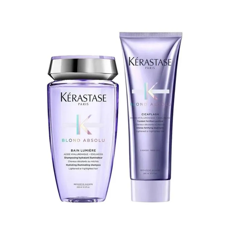 Kérastase Blond Absolu Lumiére Duo Kit (Shampoo + Condicionador)