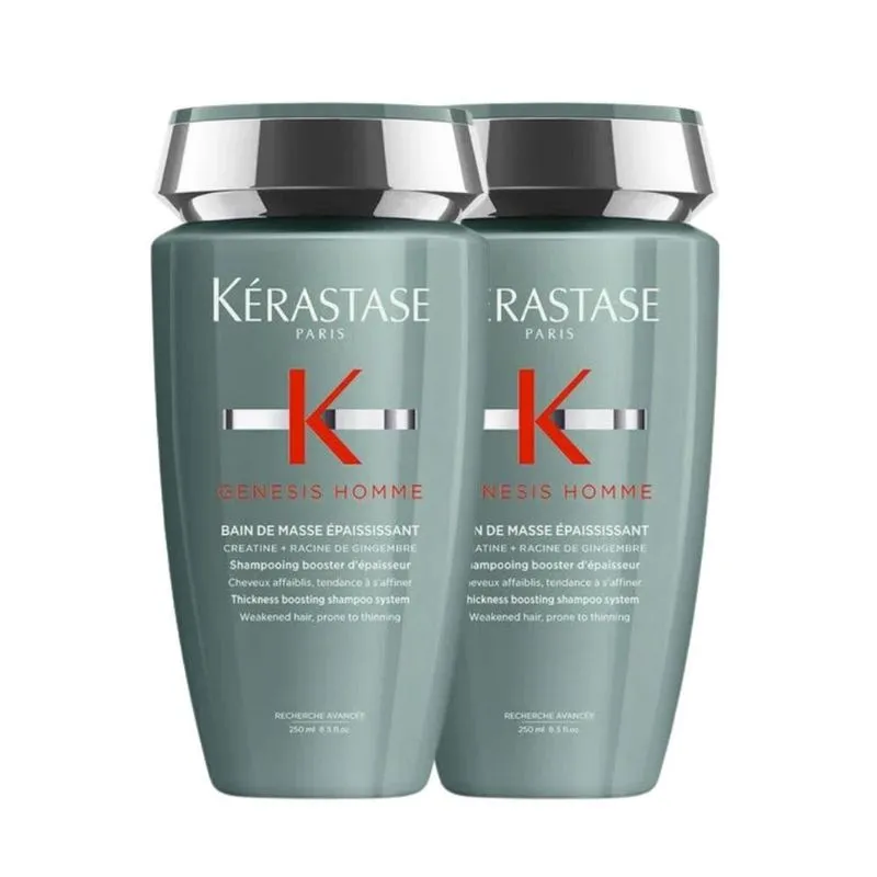 Kérastase Genesis Homme Bain Masse Kit 2 Shampoo 250ml