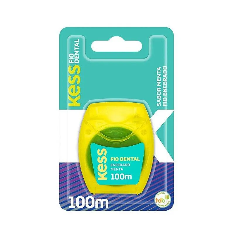 Kess - Fio Dental - Menta 100m