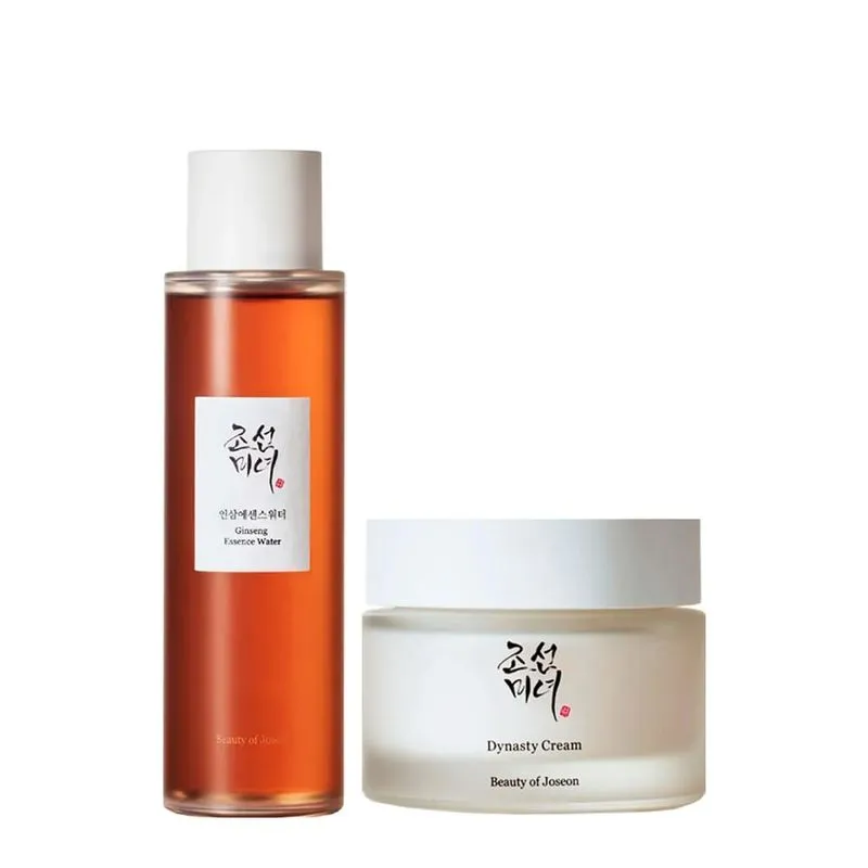 Kit Beauty of Joseon Água de Essência de Ginseng 150ml + Dinasty Creme Facial 50ml