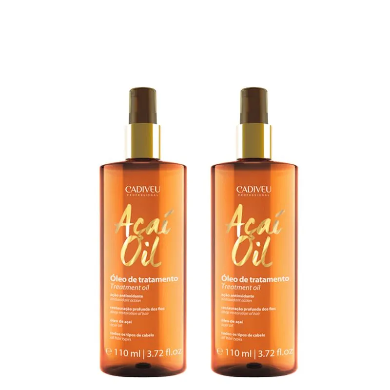 Kit Cadiveu Açaí Oil - Óleo de Tratamento 2x110ml