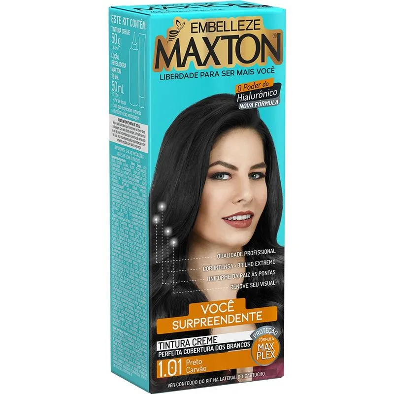 Kit Prático Maxton 1.01 Preto Carvão